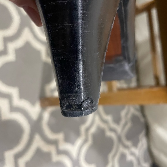 Women's Stuart WEITZMAN Black Pointed Toe Ankle Booties size 12 - Picture 6 of 11